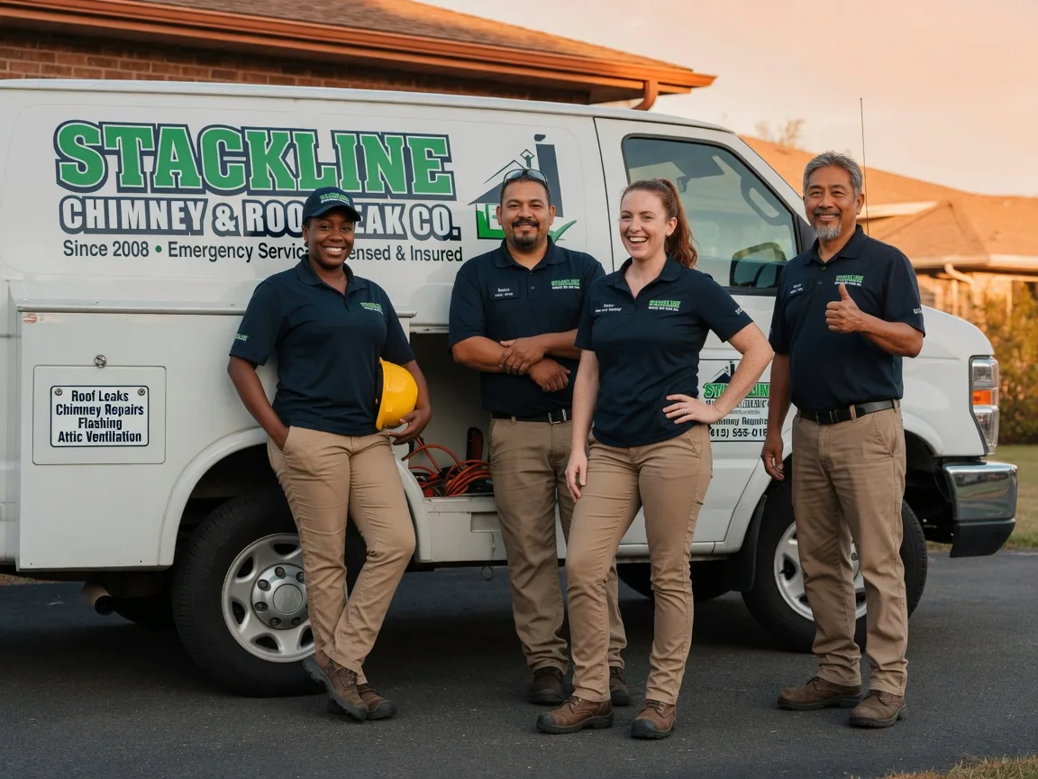 Chimney flashing repair company in Boyd, TX
